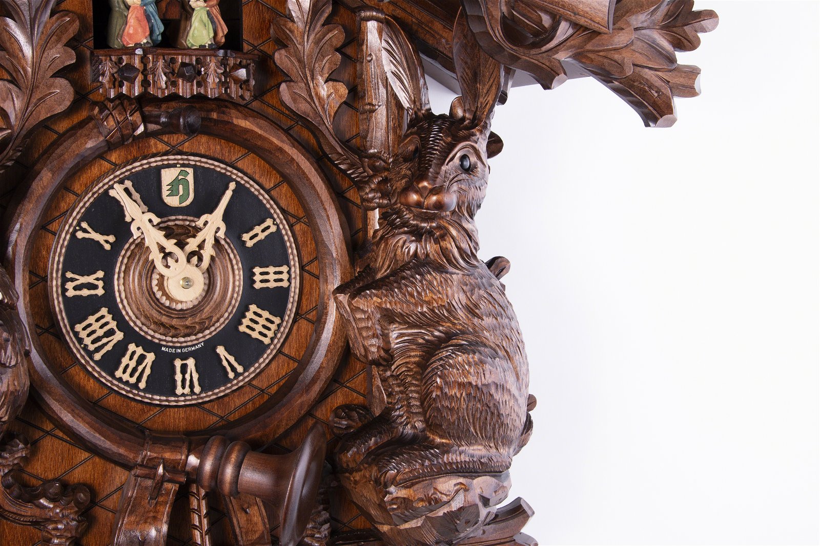Cuckoo Clock Carved Style 8 Day Movement 110cm by Hönes