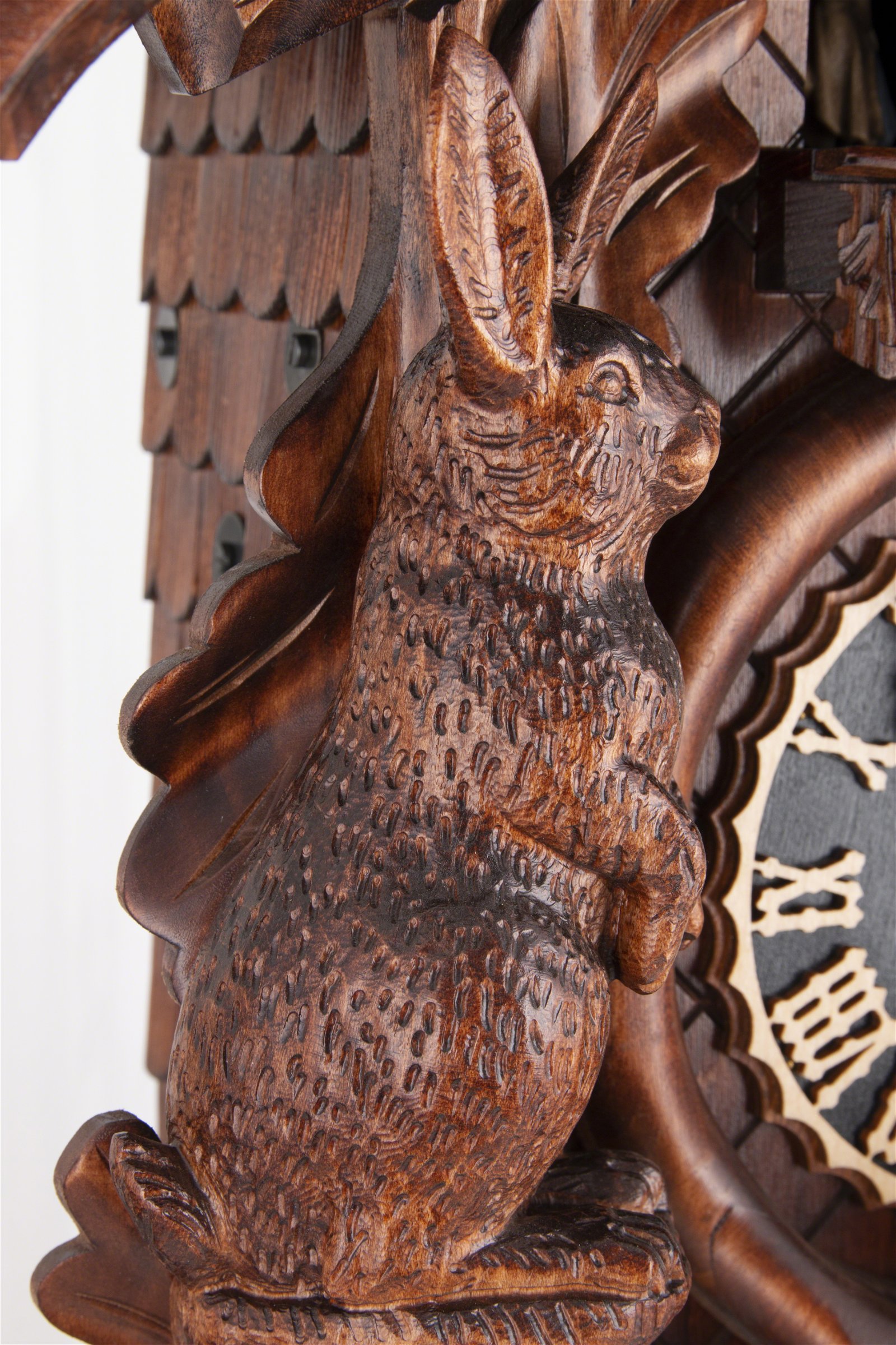 Cuckoo Clock Carved Style 8 Day Movement 80cm by Hönes