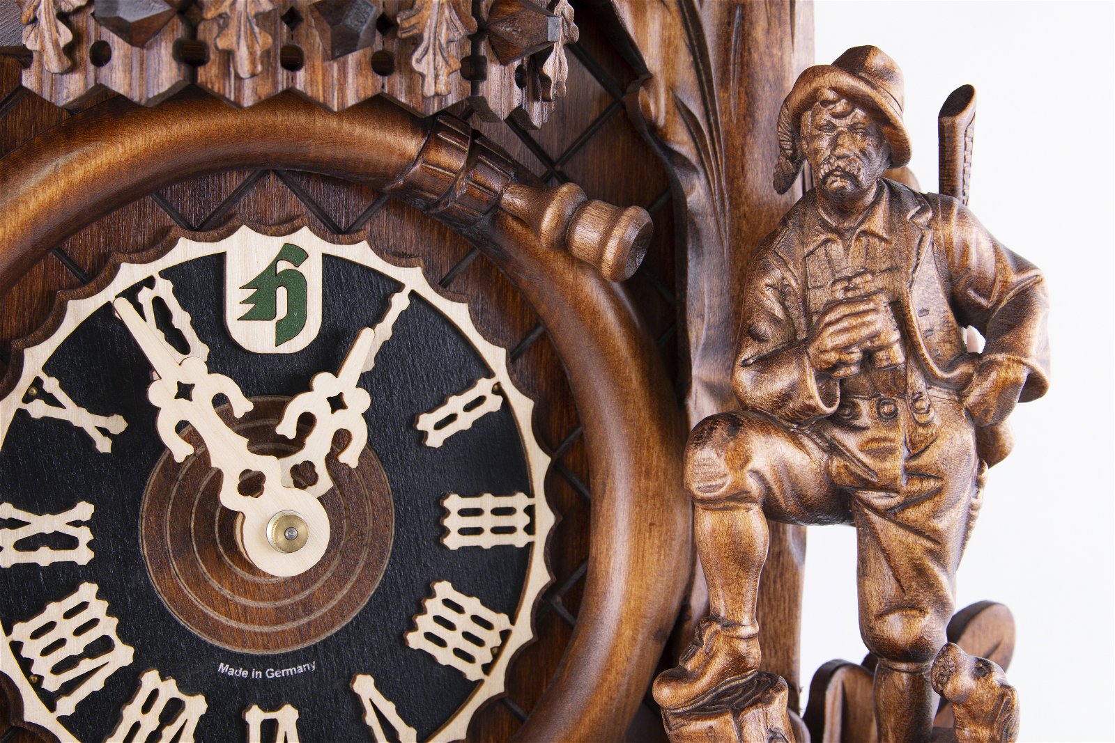 Cuckoo Clock Carved Style 8 Day Movement 72cm by Hönes