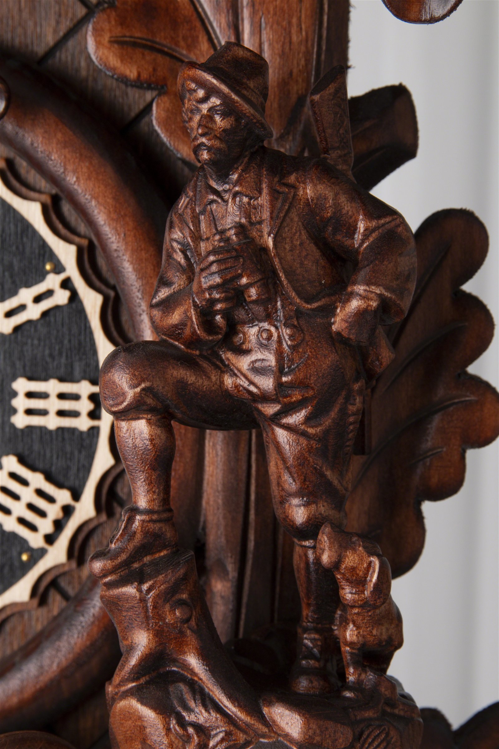 Cuckoo Clock Carved Style 8 Day Movement 71cm by Hönes