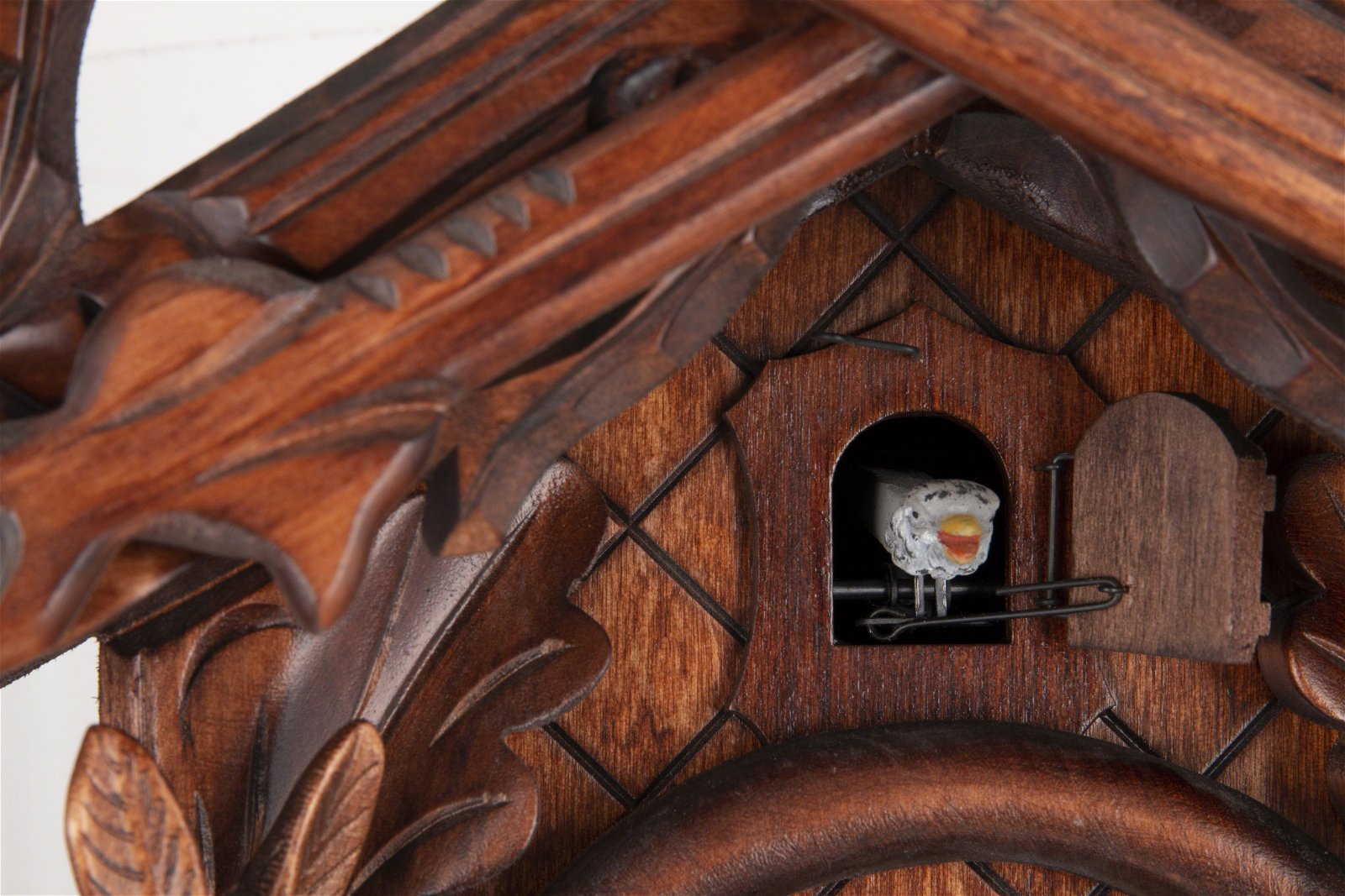 Cuckoo Clock Carved Style 8 Day Movement 50cm by Hönes