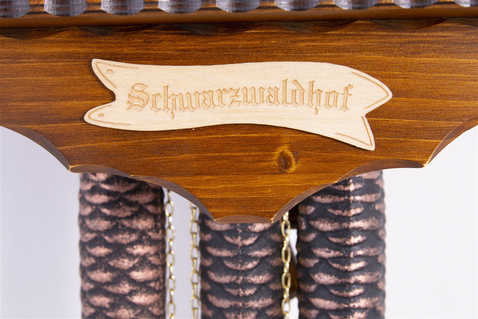 Orologio cucu chalet meccanismo settimanale 60cm di Anton Schneider