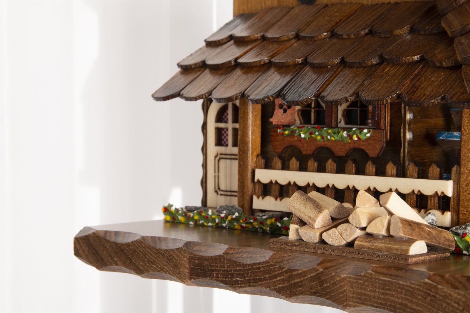 Cuckoo Clock Chalet Style 8 Day Movement 41cm by Hönes