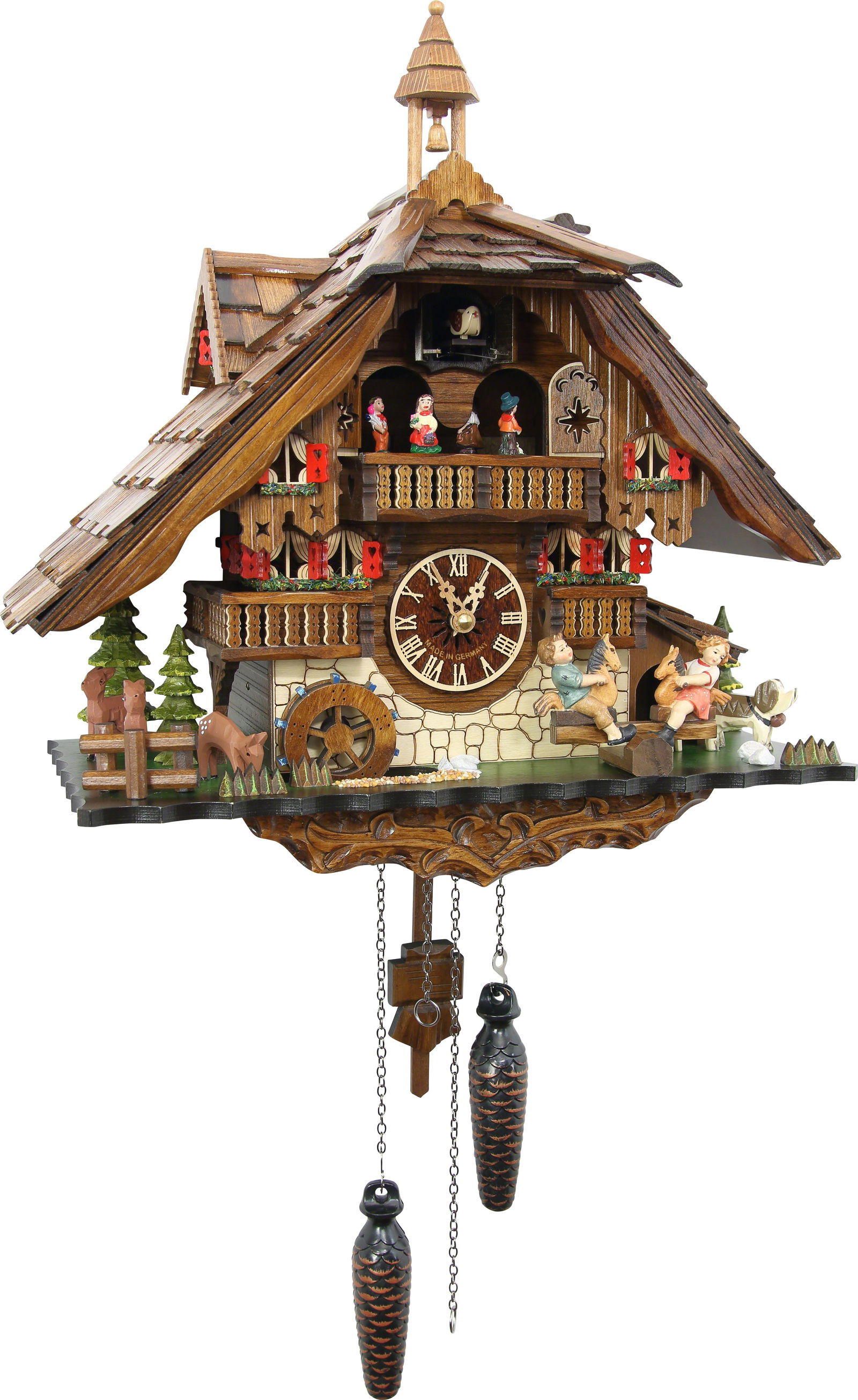 Perfect condition vintage German purchases cuckoo clock