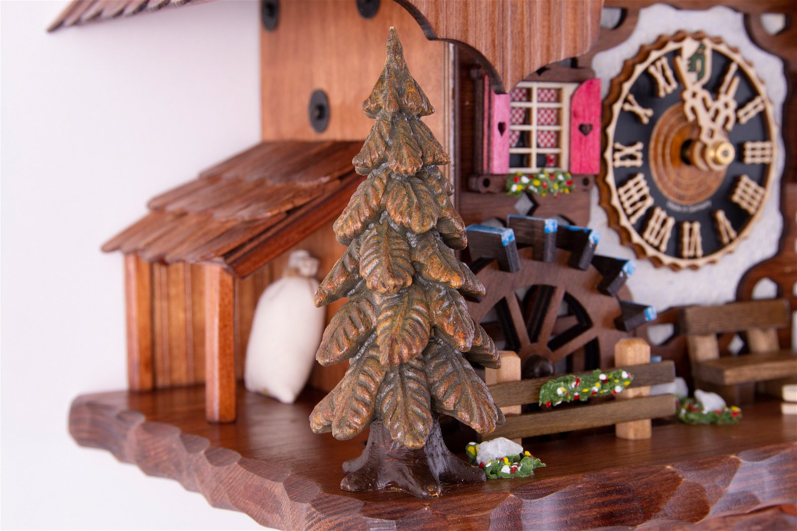 Cuckoo Clock Chalet Style 8 Day Movement 40cm by Hönes