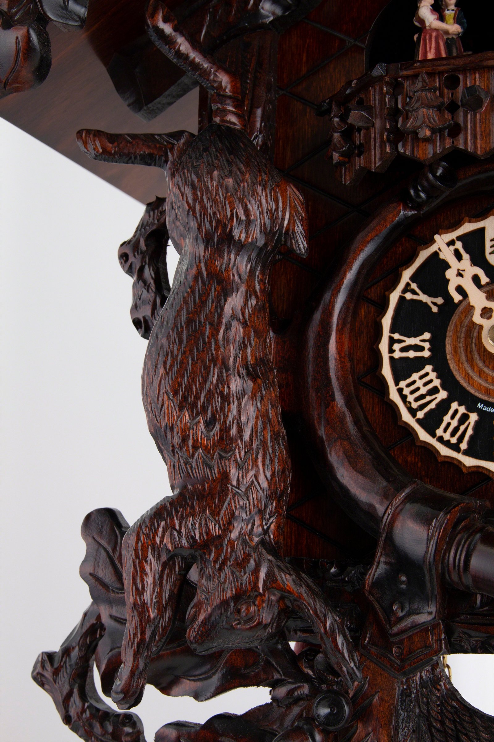 Cuckoo Clock Carved Style 8 Day Movement 64cm by Hönes