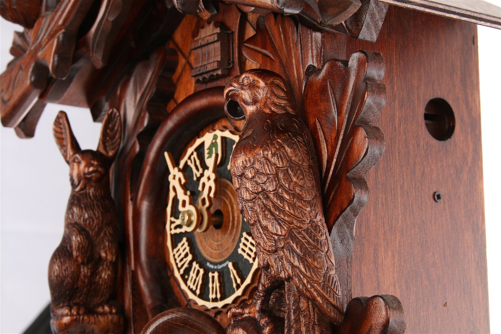 Orologio cucu tradizionale meccanismo giornaliero 40cm di Hönes