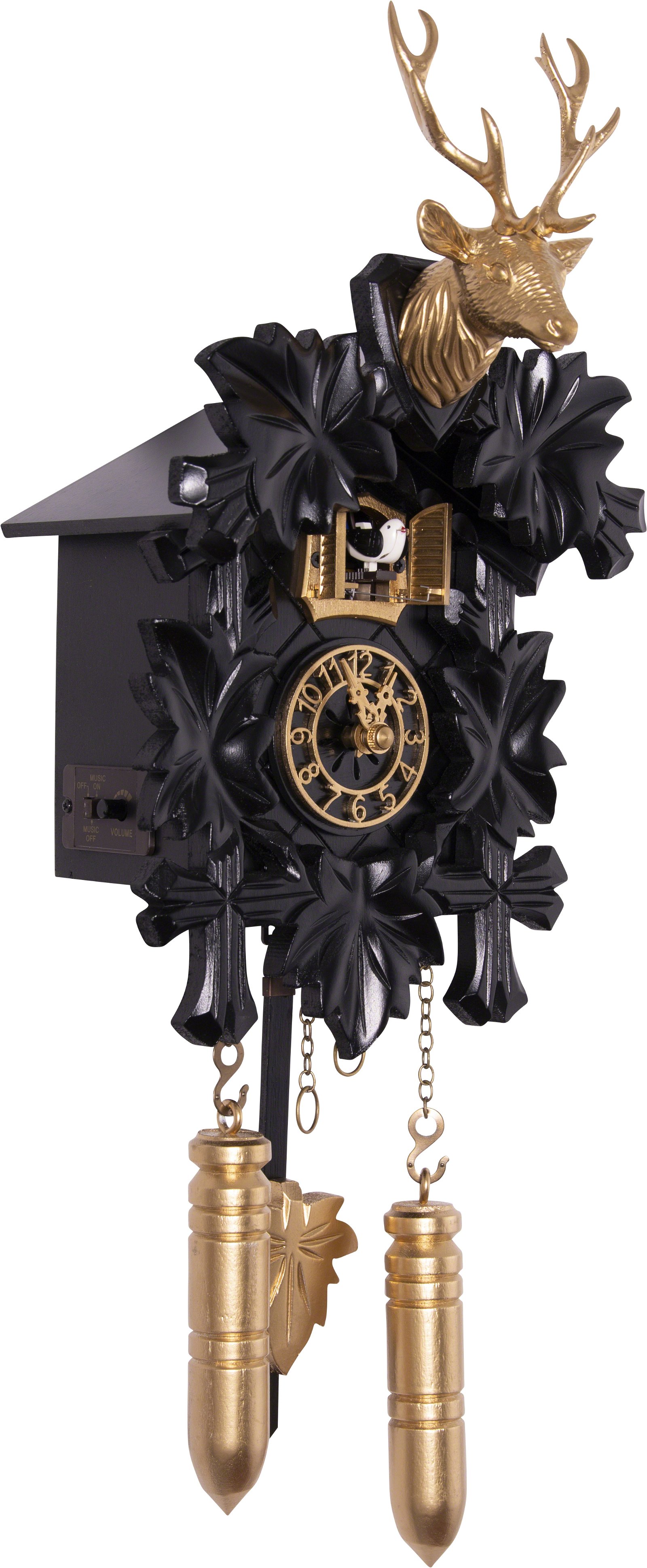 Reloj de cuco estilo moderno de cuarzo 22cm de Trenkle Uhren