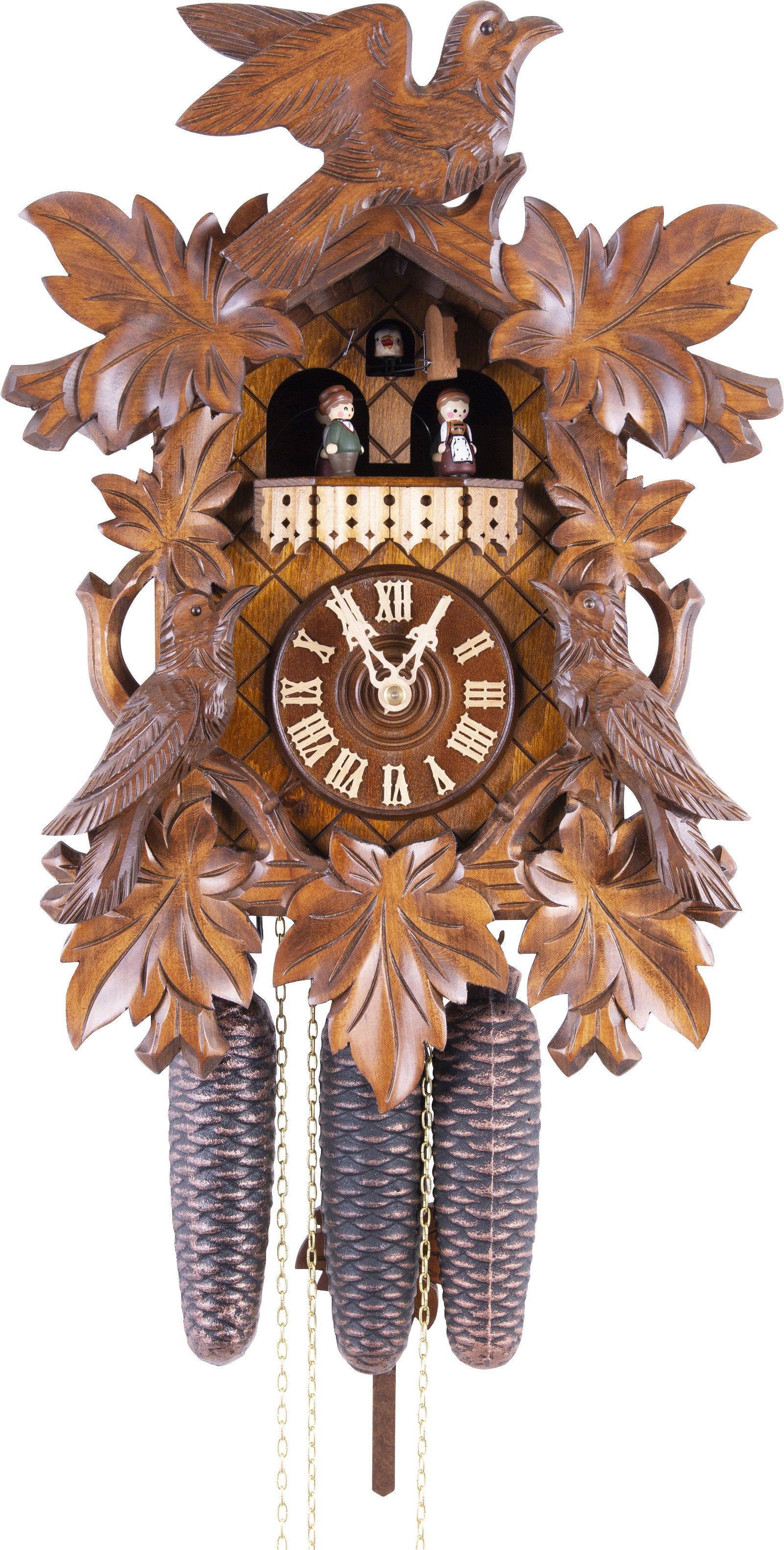Orologio cucu tradizionale meccanismo settimanale 40cm di Rombach & Haas