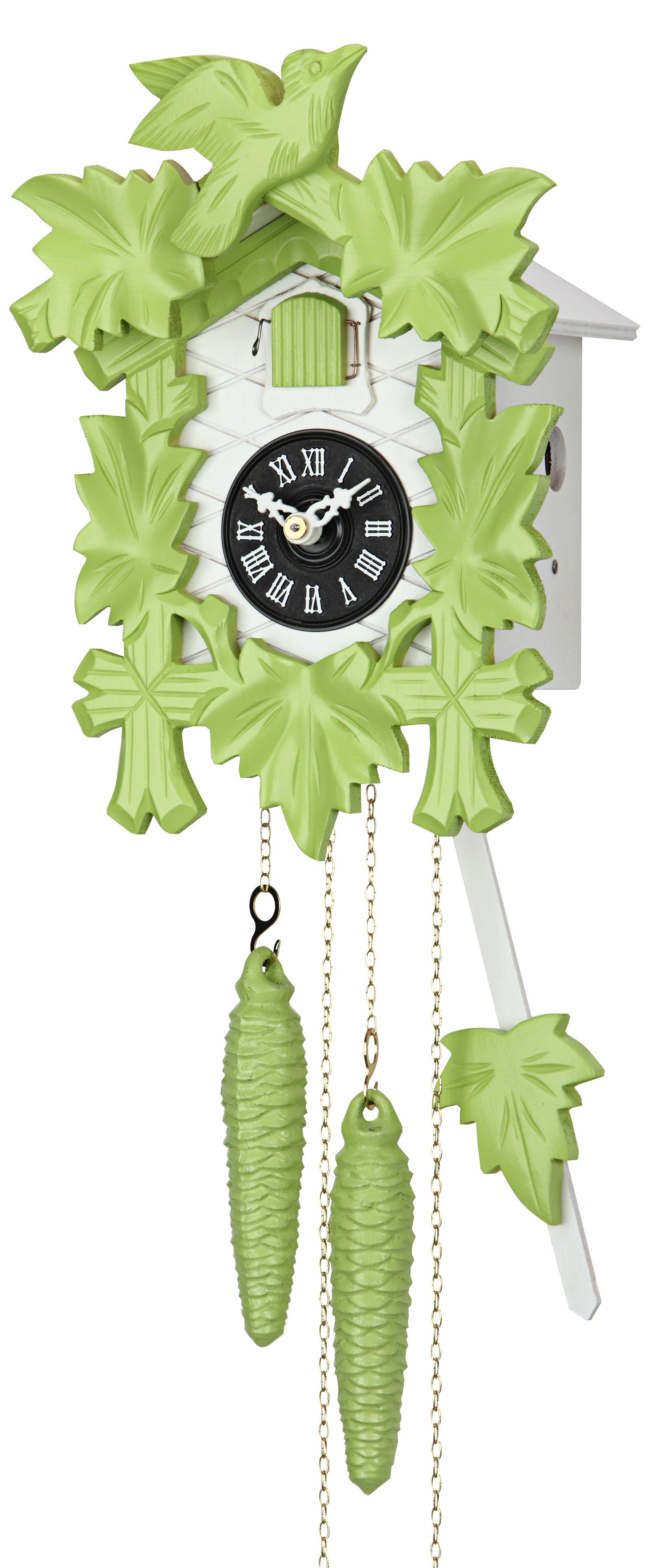 Cuckoo Clock Carved Style 1 Day Movement 21cm by Hekas