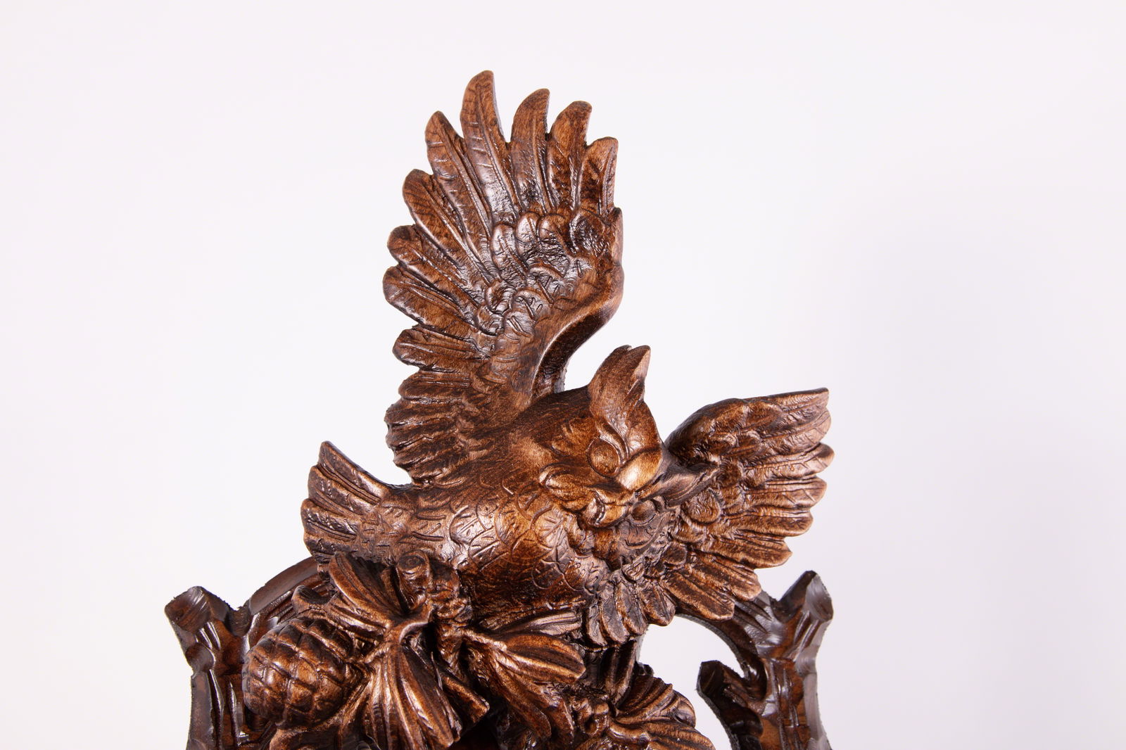 Cuckoo Clock Carved Style 8 Day Movement 55cm by Hönes