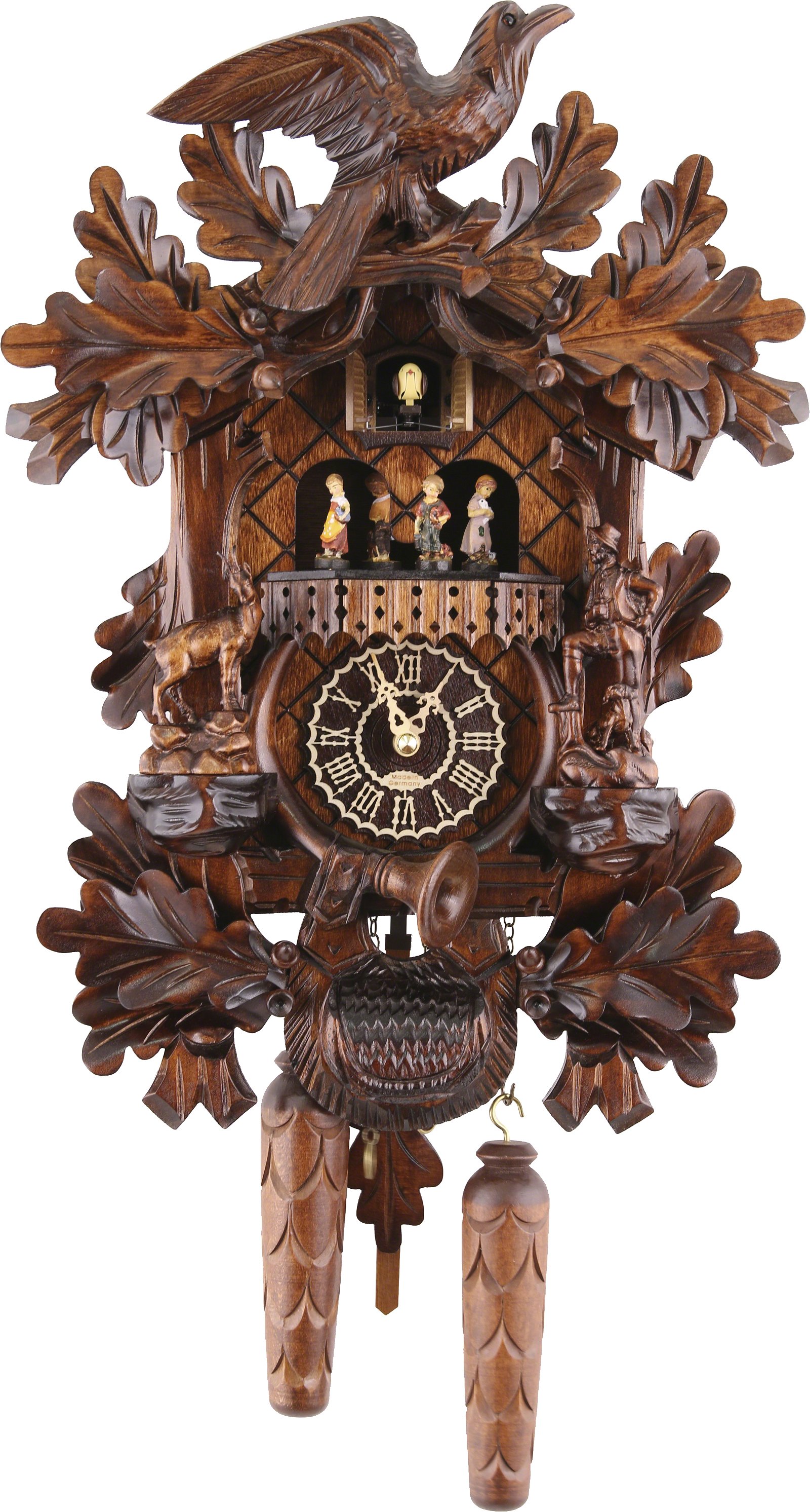 Orologio cucu tradizionale quarzo 31cm di Trenkle Uhren