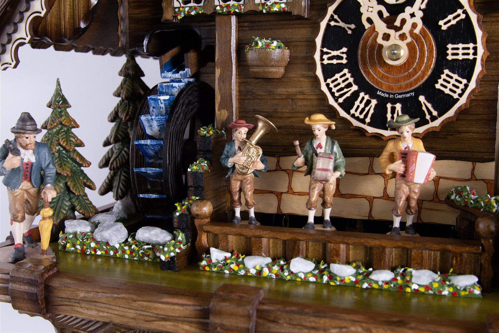 Cuckoo Clock Chalet Style 8 Day Movement 50cm by Hönes