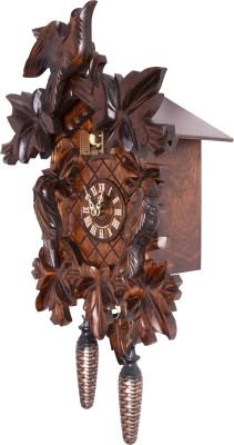 Horloge coucou traditionnelle mouvement à quartz 38cm de Trenkle Uhren