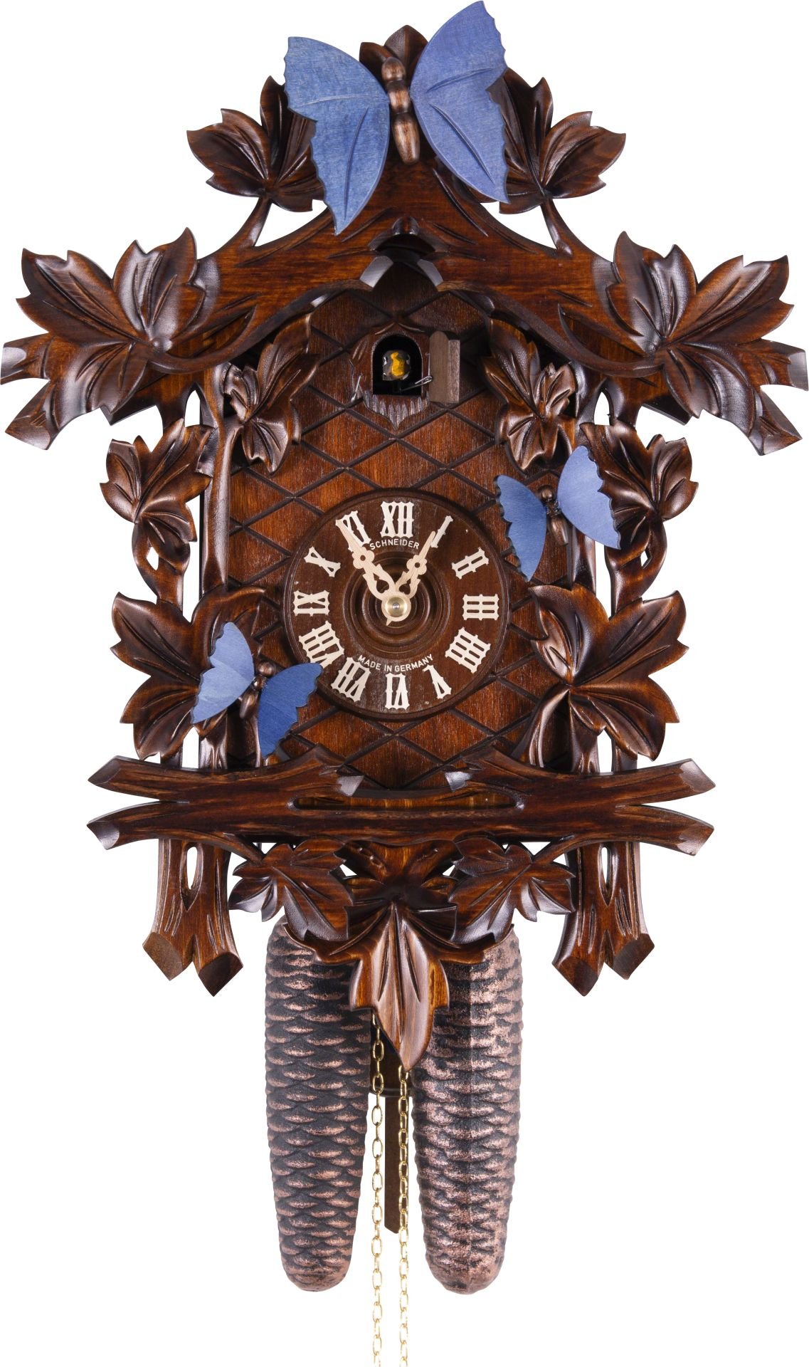 Horloge coucou traditionnelle mouvement 8 jours 40cm de Anton Schneider
