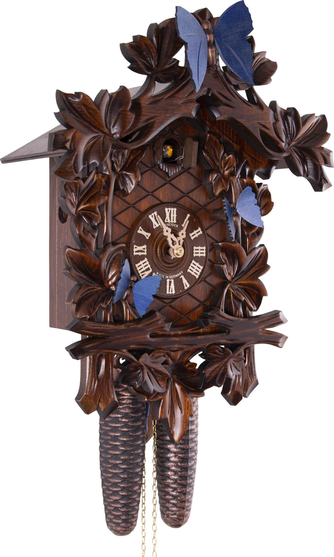 Orologio cucu tradizionale meccanismo settimanale 40cm di Anton Schneider