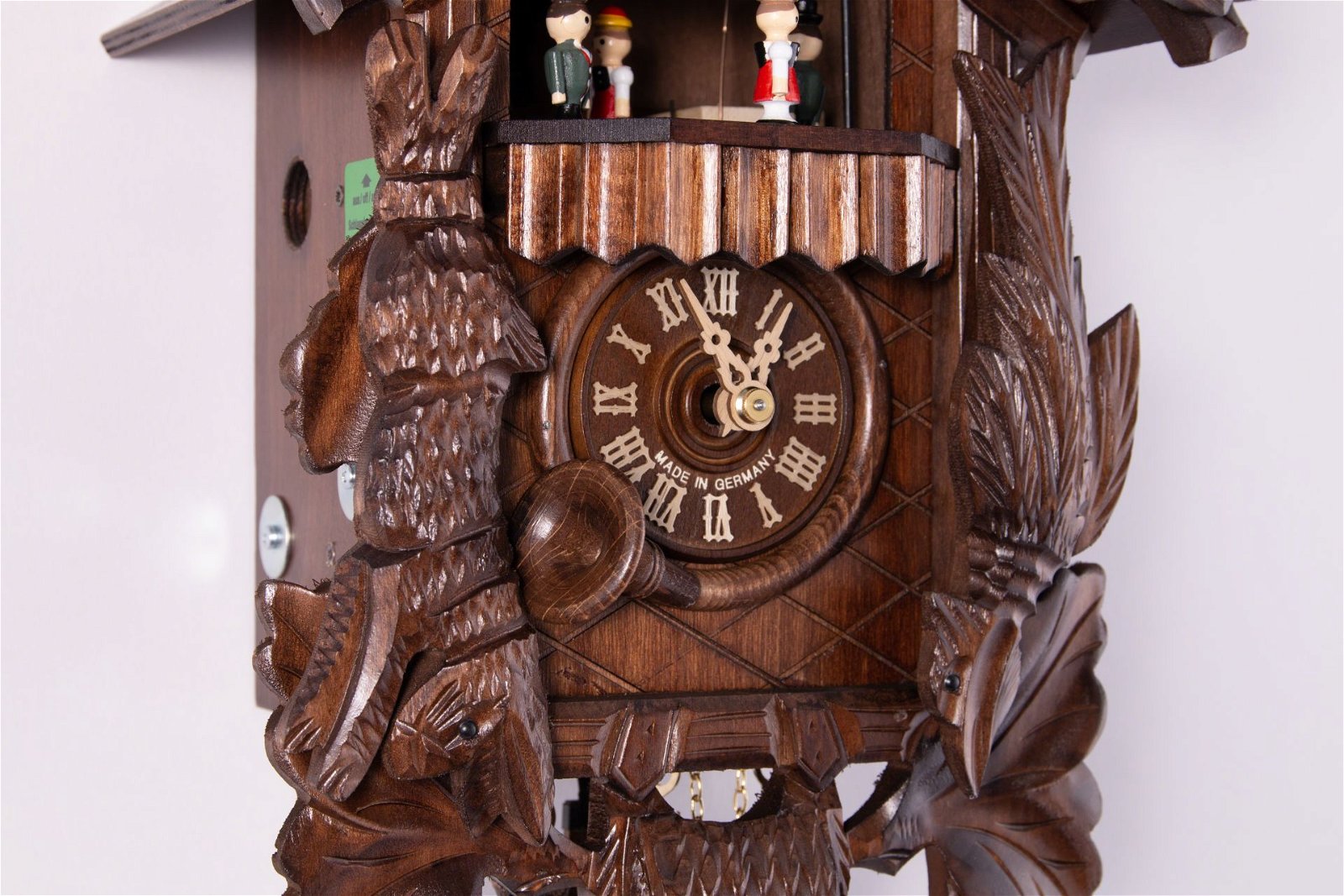 Cuckoo Clock Carved Style 1 Day Movement 40cm by Hekas