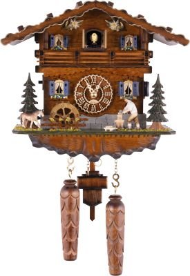 Kuckucksuhr Chalet-Stil Quarz-Uhrwerk 31cm von Trenkle Uhren