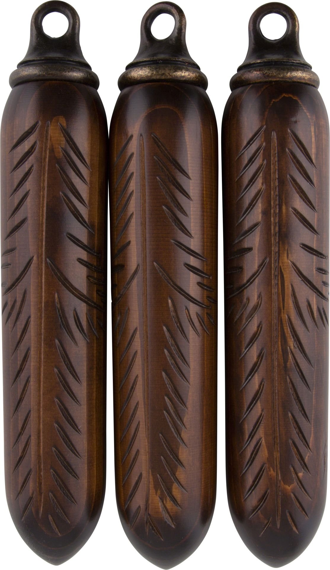 Pesas de madera premium 1260g (3 piezas)