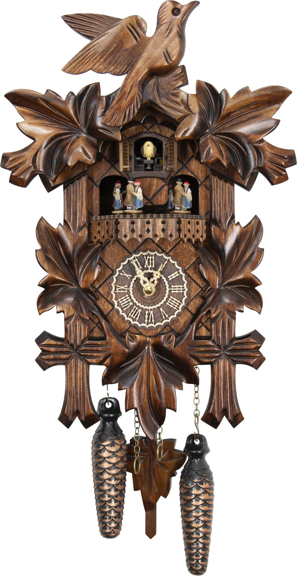 Orologio cucu tradizionale quarzo 35cm di Trenkle Uhren