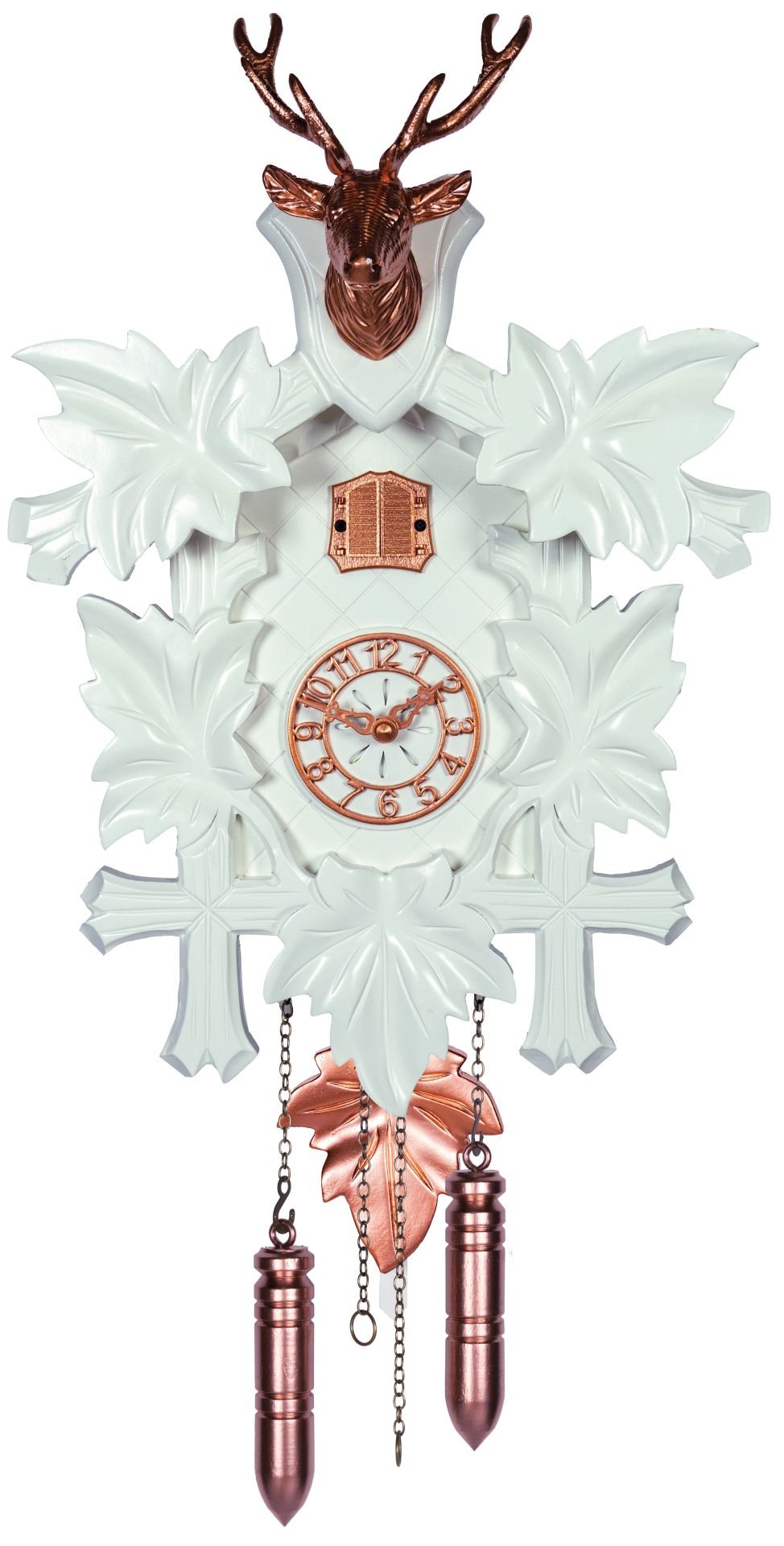 Cuckoo Clock Modern Art Style Quartz Movement 40cm by Trenkle Uhren