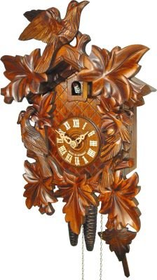 Cuckoo Clock Carved Style 1 Day Movement 33cm by August Schwer