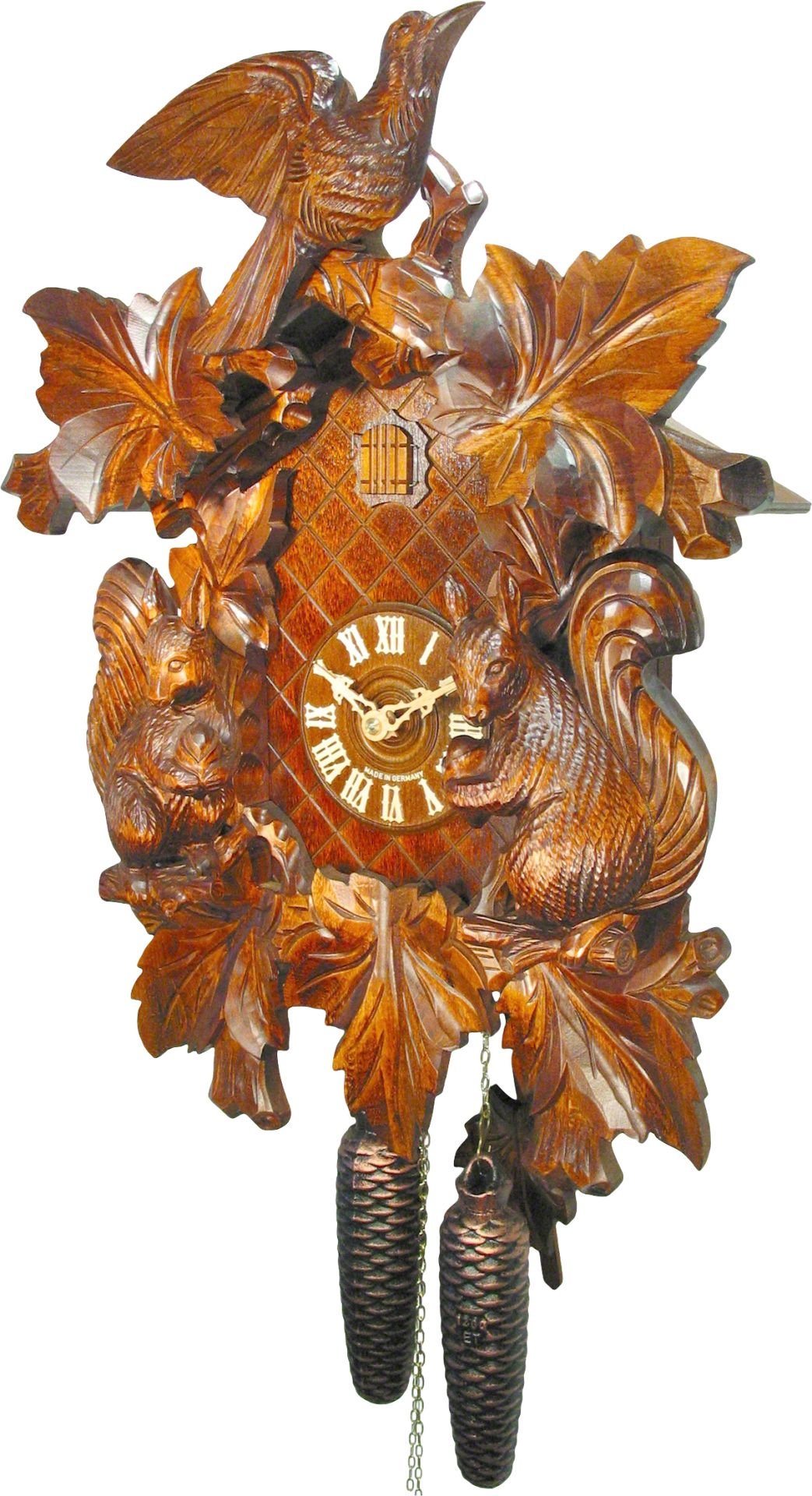 Orologio cucu tradizionale meccanismo settimanale 48cm di August Schwer