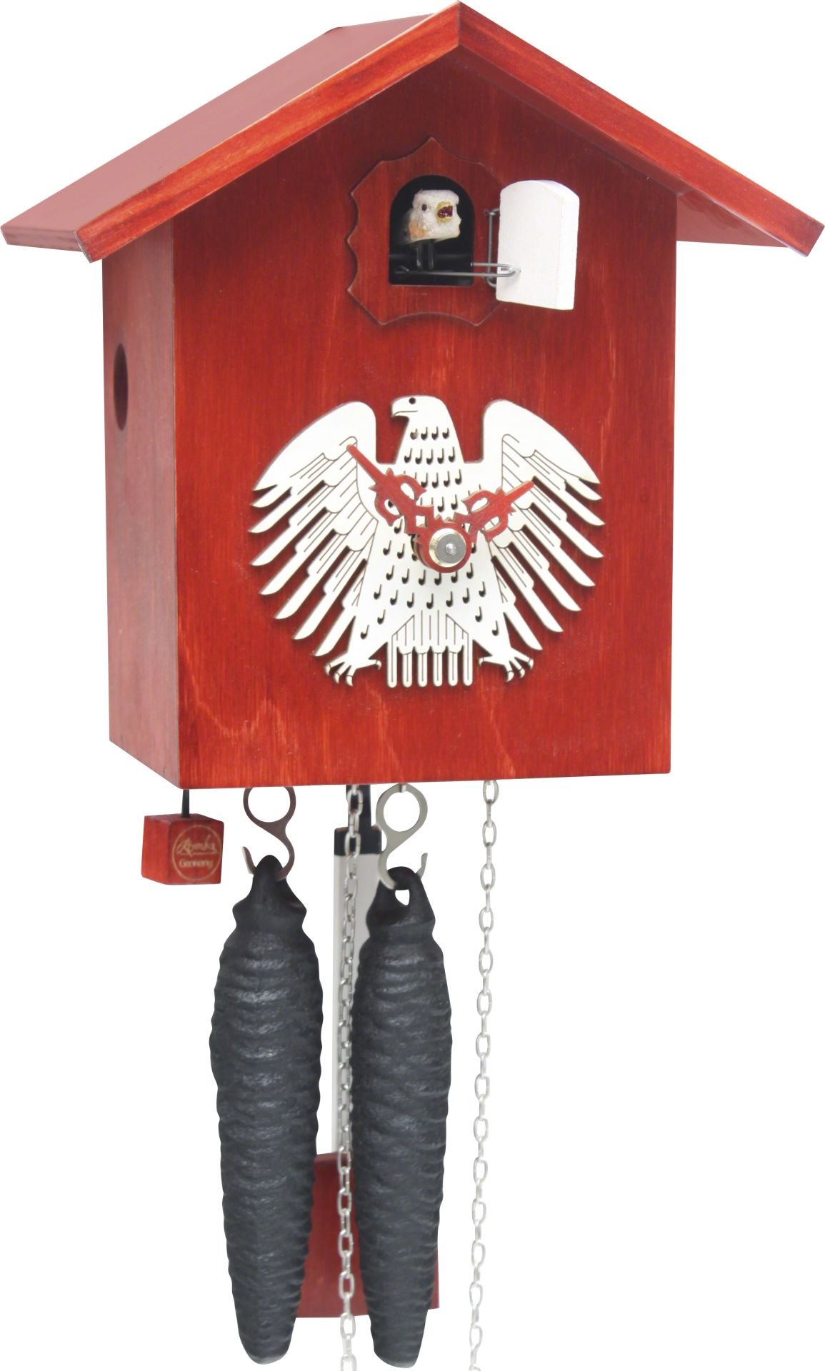 Cuckoo Clock Modern Art Style 1 Day Movement 17cm by Rombach & Haas