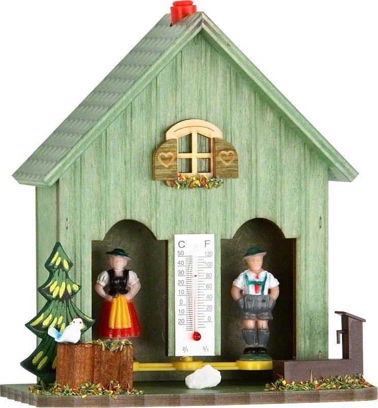 Weather House 15cm by Trenkle Uhren
