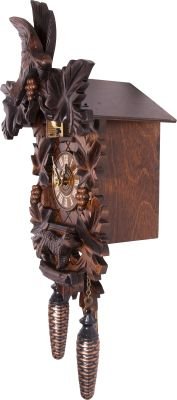 Horloge coucou traditionnelle mouvement à quartz 40cm de Trenkle Uhren
