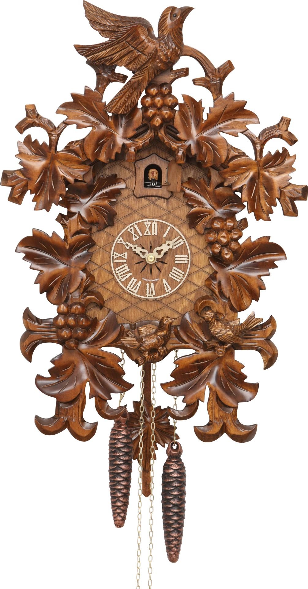 Orologio cucu tradizionale meccanismo settimanale 45cm di Hekas