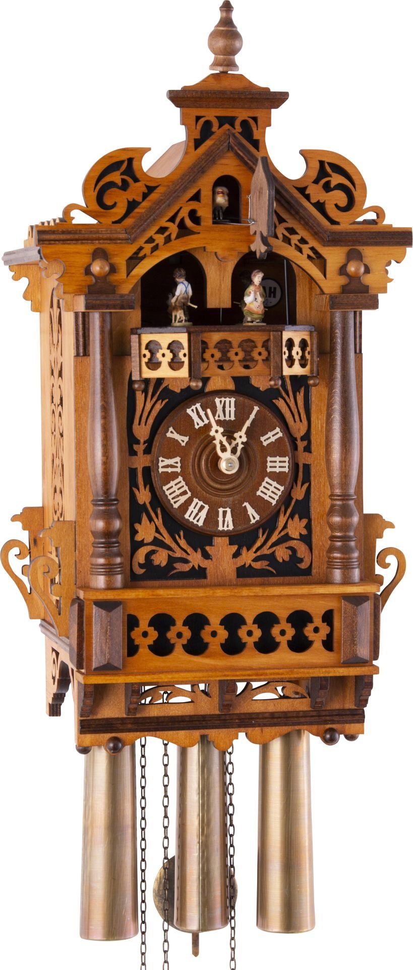 Reloj de cuco estilo antiguo movimiento mecánico de 8 días 45cm de Rombach & Haas