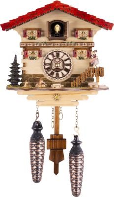 Kuckucksuhr Chalet-Stil Quarz-Uhrwerk 20cm von Trenkle Uhren