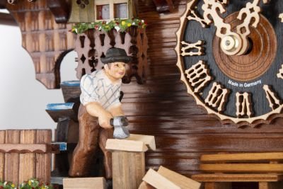 Cuckoo Clock Chalet Style 1 Day Movement 46cm by Hönes