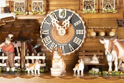 Cuckoo Clock Chalet Style 8 Day Movement 41cm by Hönes