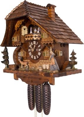Cuckoo Clock Chalet Style 8 Day Movement 42cm by Rombach & Haas