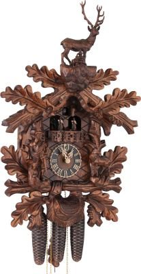 Cuckoo Clock Carved Style 8 Day Movement 75cm by Hönes
