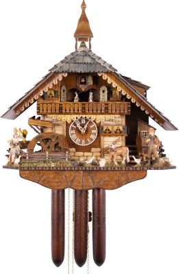 Cuckoo Clock Chalet Style 8 Day Movement 56cm by Rombach & Haas