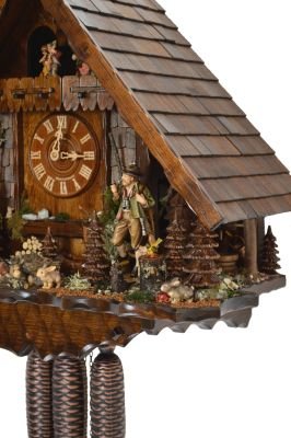 Cuckoo Clock Chalet Style 8 Day Movement 54cm by August Schwer
