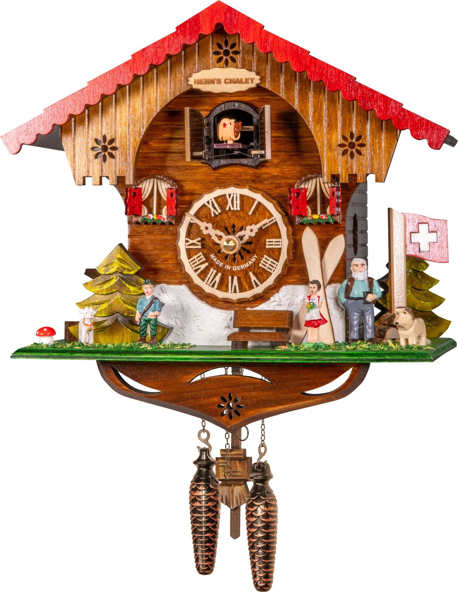 Cuckoo Clock Chalet Style 25cm by Engstler