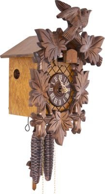 Cuckoo Clock Carved Style 1 Day Movement 28cm by Rombach & Haas