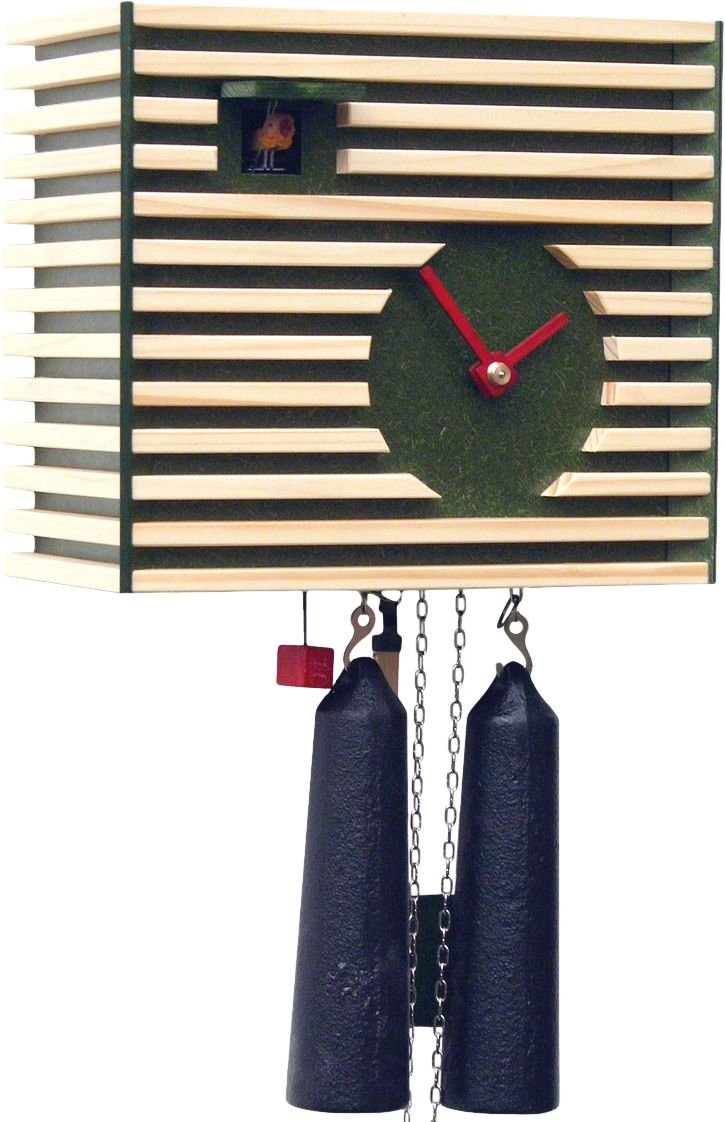 Reloj de cuco estilo moderno movimiento mecánico de 8 días 20cm de Rombach & Haas