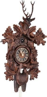 Orologio cucu tradizionale meccanismo settimanale 71cm di Hönes