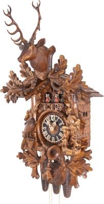 Orologio cucu tradizionale meccanismo settimanale 72cm di Hönes
