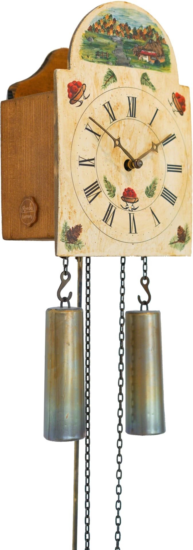 Reloj de cuco con fachada pintada movimiento mecánico de 8 días 35cm de Rombach & Haas