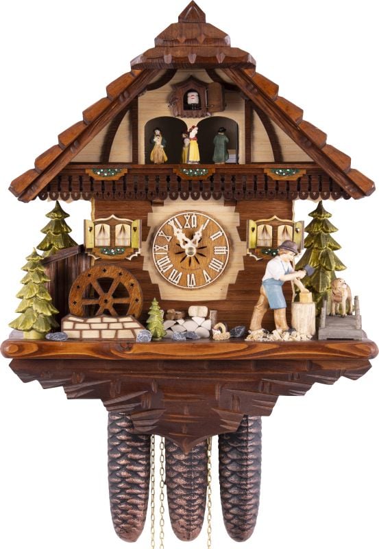 Cuckoo Clock Chalet Style 8 Day Movement 43cm by Hekas | Cuckoo-Palace