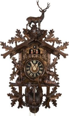 Cuckoo Clock Carved Style 8 Day Movement 95cm by Hönes