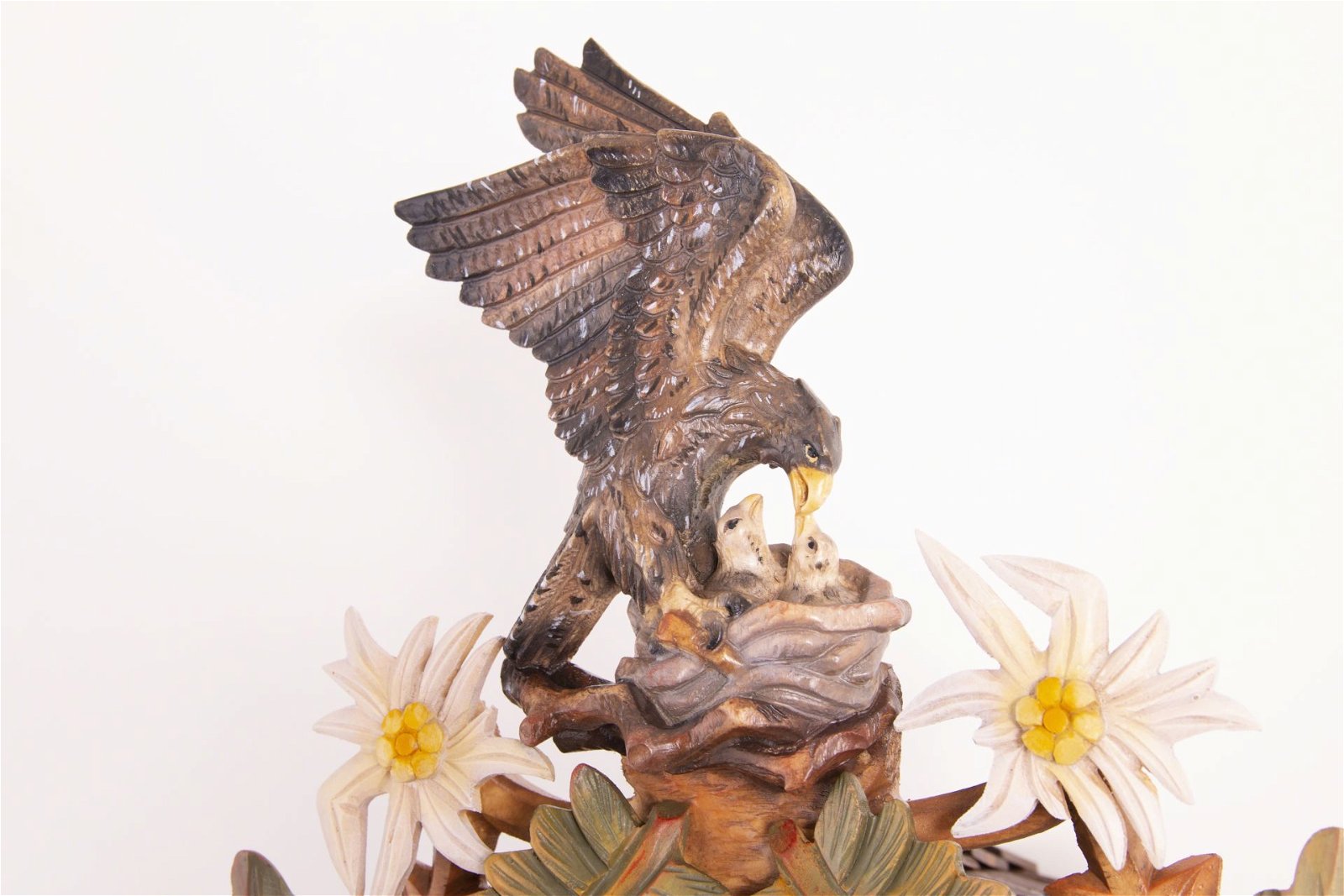 Cuckoo Clock Carved Style 8 Day Movement 54cm by Hönes