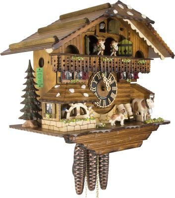 Cuckoo Clock Chalet Style 1 Day Movement 29cm by Hönes