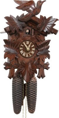 Cuckoo Clock Carved Style 8 Day Movement 30cm by Hekas